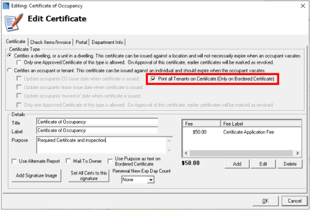 Edit Certificate - 4