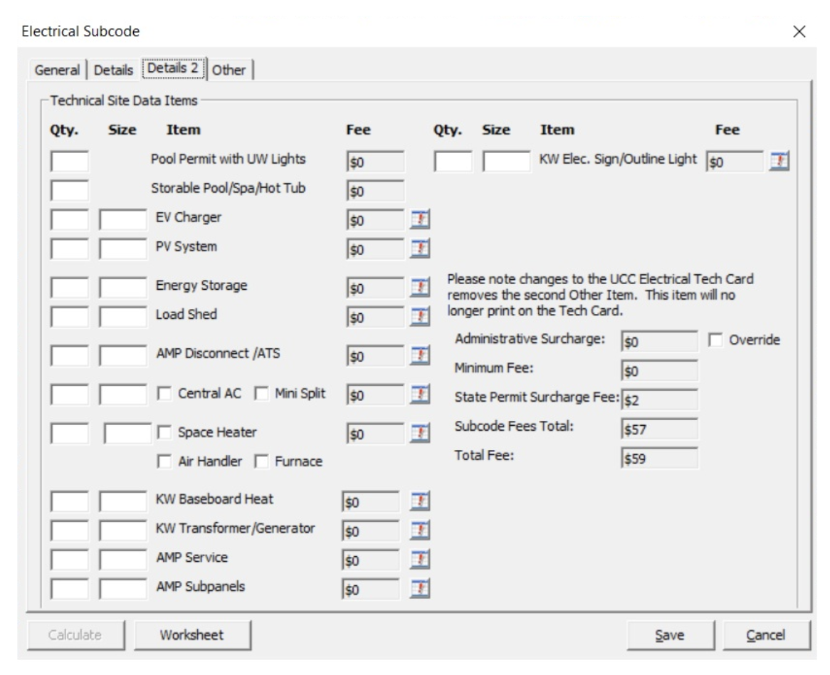 Nj Subcode Forms June 2026 Update - SDL Desktop - Electrical and Fire Tech Card (Rev 12/25)
