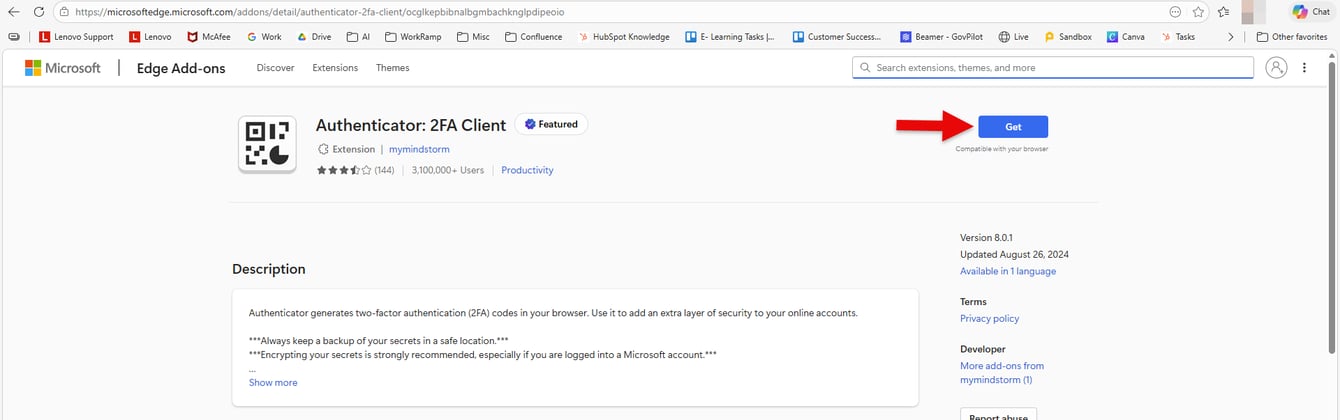 How to Set Up Multi-Factor Authentication (MFA) with the Microsoft Edge ...